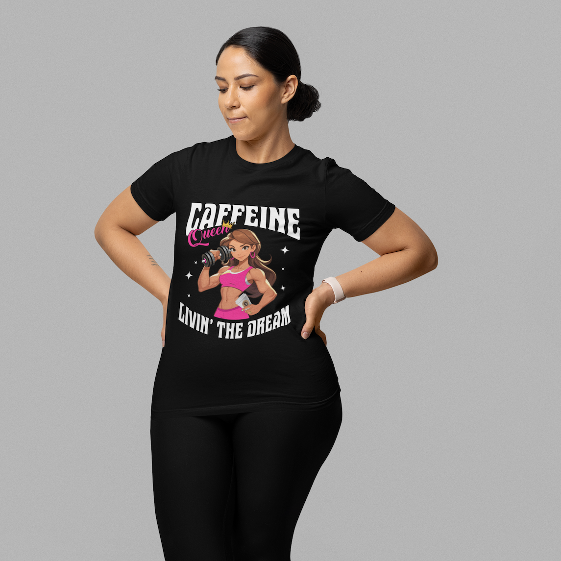 Caffeine Queen - T-Shirt Damen