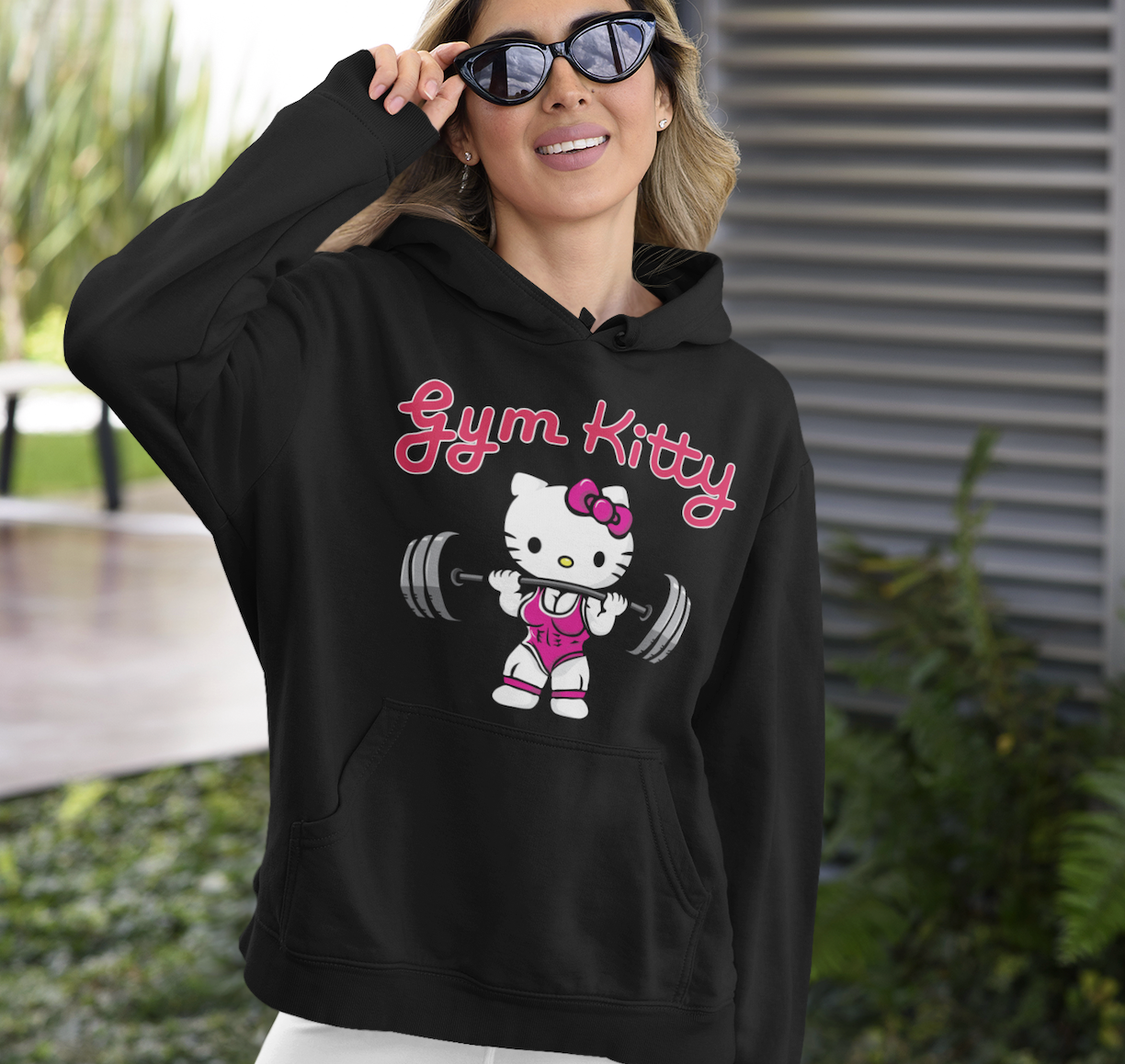 Gym Kitty - Classic Hoodie