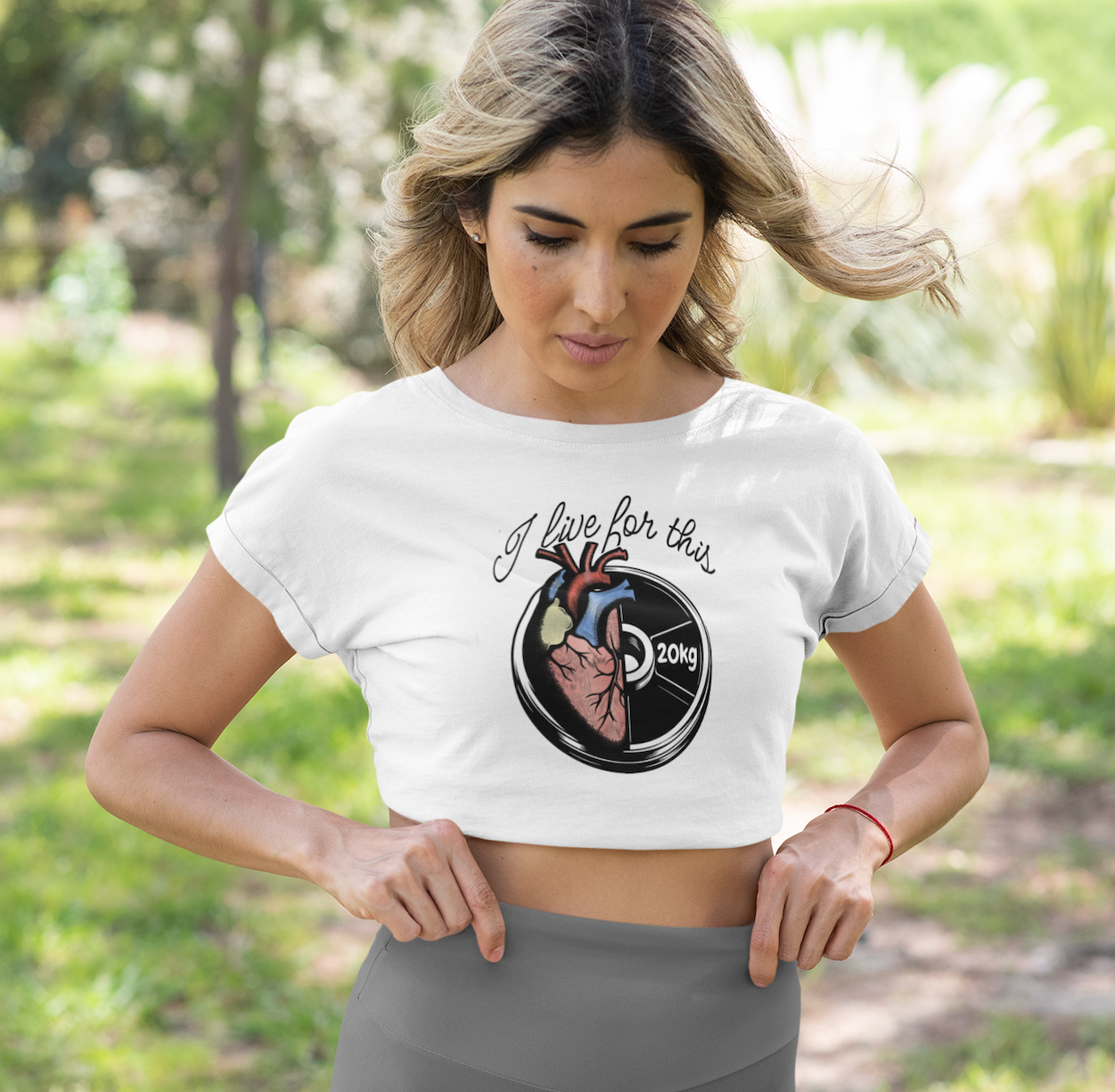 I live for this - Damen Shirt
