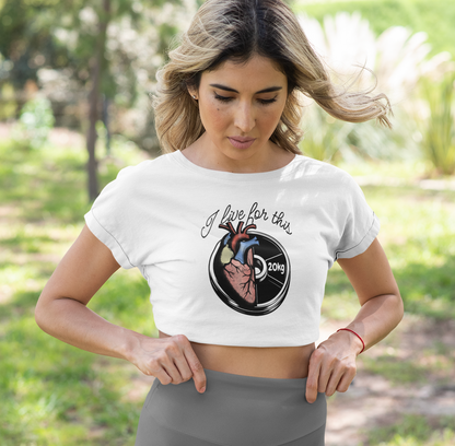 I live for this - Damen Shirt