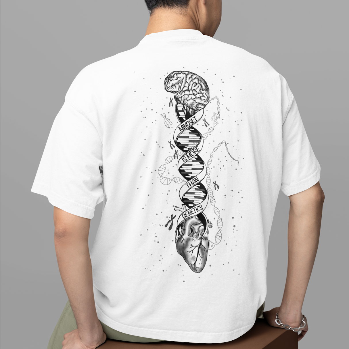 Mindset is more than genetics - Premium Oversize Shirt