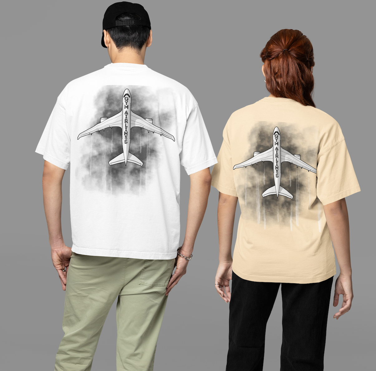 Gym Airlines - Premium Oversize Shirt