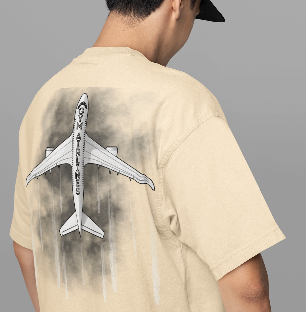 Gym Airlines - Premium Oversize Shirt