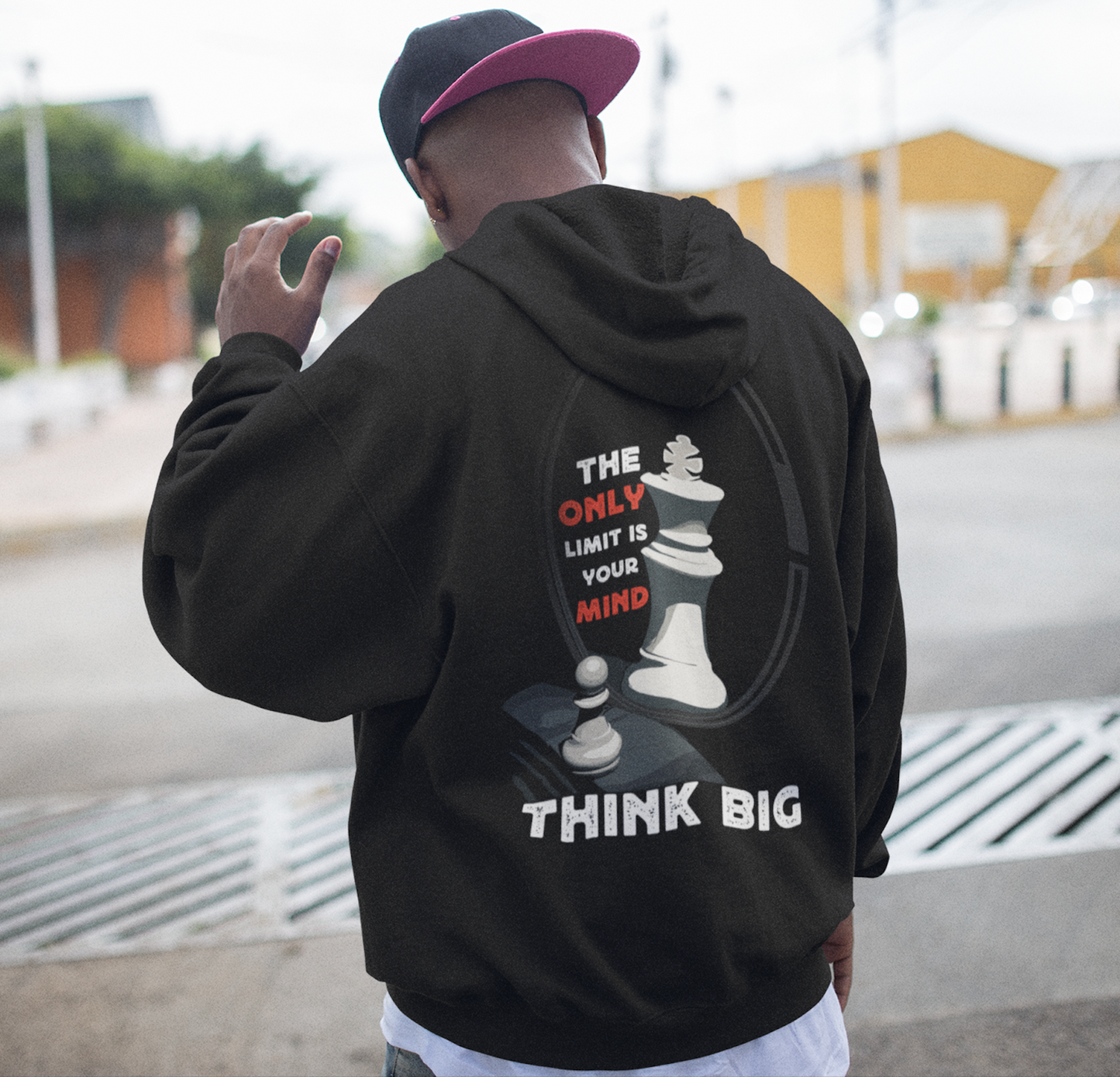 Think big - VACANCY Oversized Zipper Hoodie