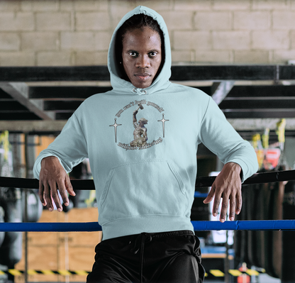 You can't build yourself without suffering - Premium Hoodie