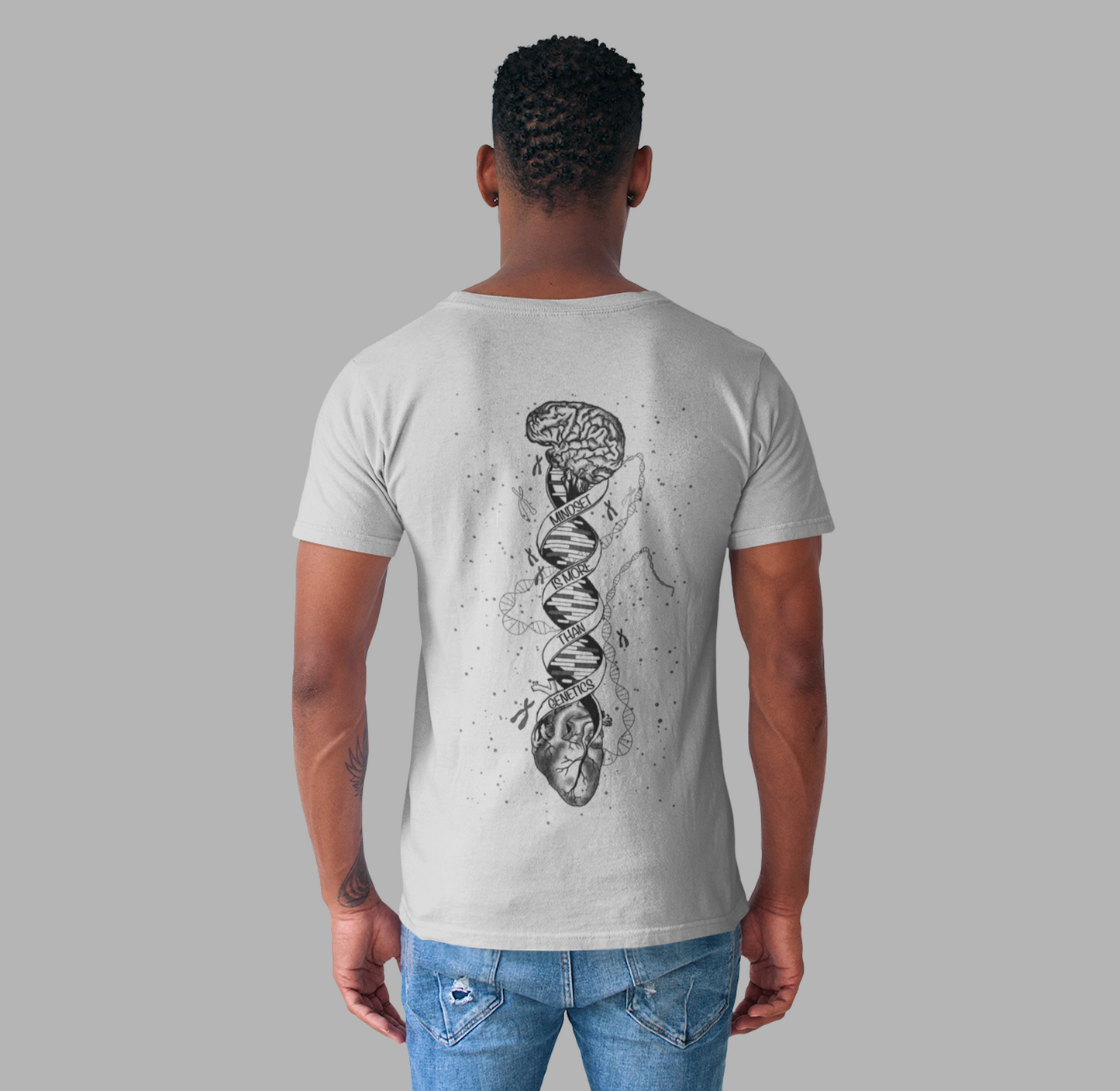 Mindset is more than genetics - Premium T-Shirt