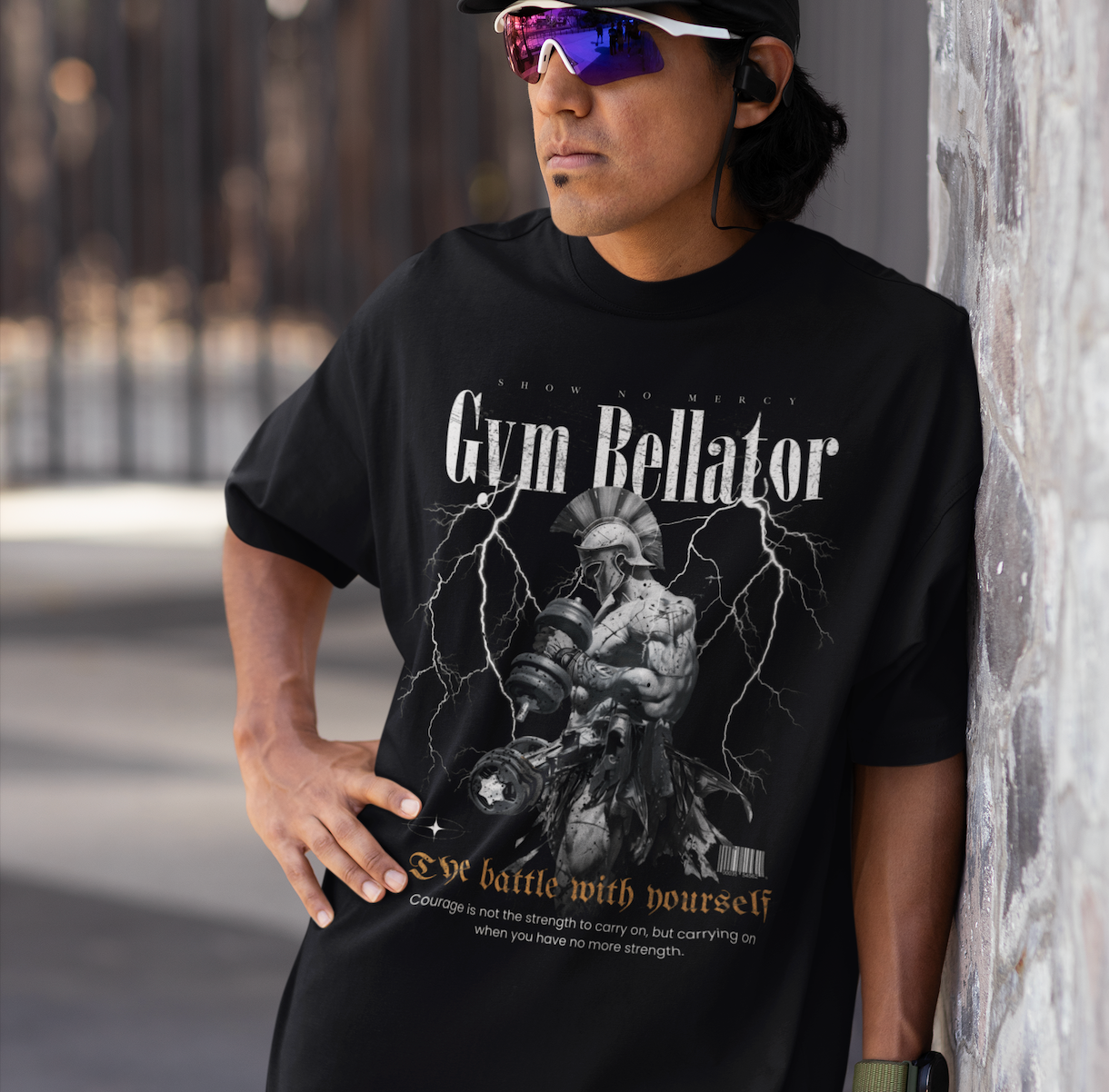 Gym Bellator - Oversize T-Shirt