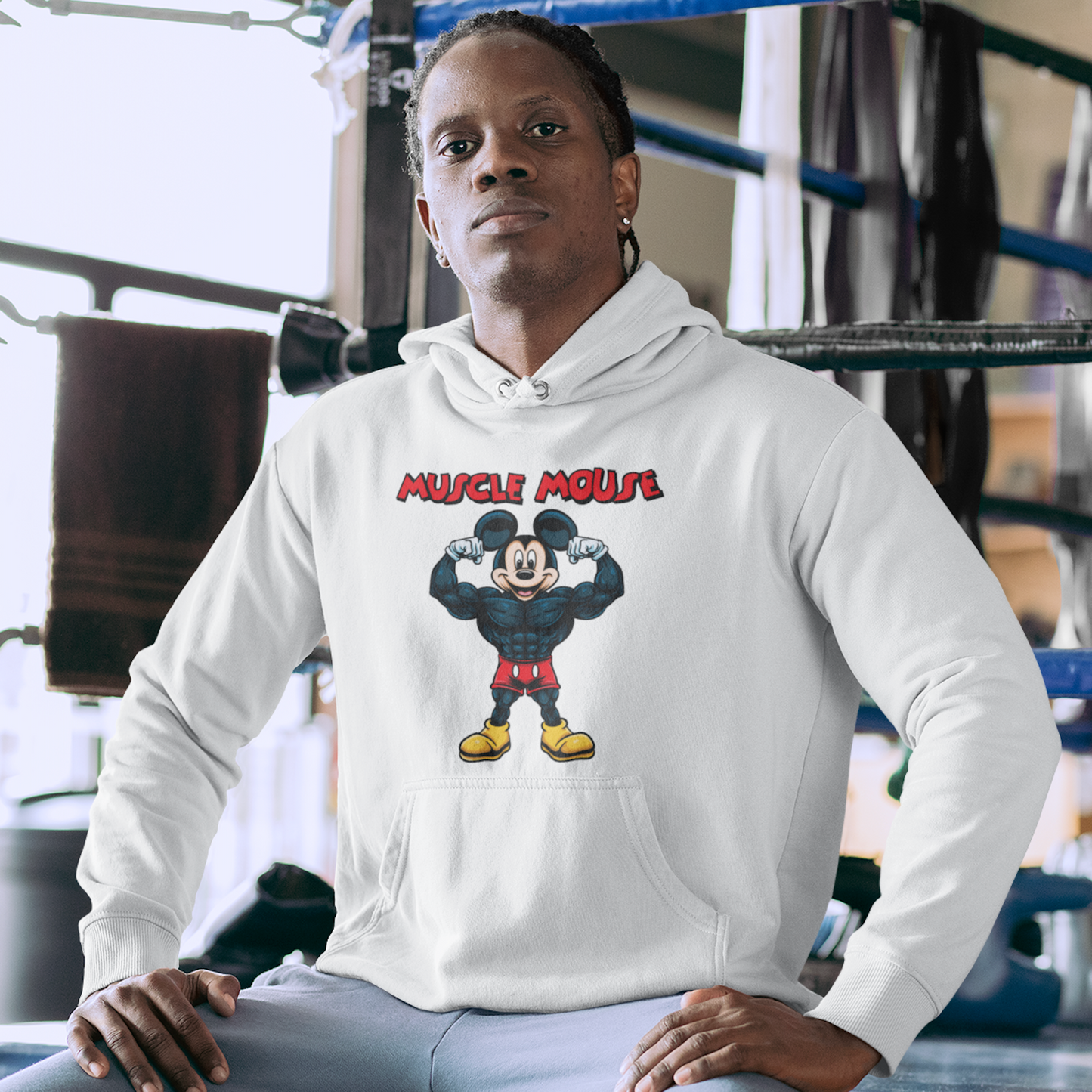Muscle Mouse - Premium Hoodie